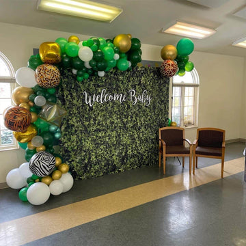 Fabric Grass Baby Shower Backdrop - iJay Backdrops